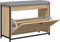 vidaXL - Schoenenbankje - met - klaplade - 82x32x56 - cm - sonoma - eikenkleurig