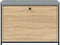 vidaXL - Schoenenbankje - met - klaplade - 82x32x56 - cm - sonoma - eikenkleurig