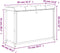 vidaXL - Schoenenbankje - met - klaplade - 82x32x56 - cm - zwart