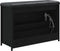 vidaXL - Schoenenbankje - met - klaplade - 82x32x56 - cm - zwart