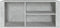 vidaXL - Schoenenkast - 100x35x45 - cm - bewerkt - hout - betongrijs