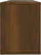 vidaXL - Schoenenkast - 100x35x45 - cm - bewerkt - hout - bruin - eikenkleur
