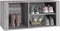vidaXL - Schoenenkast - 100x35x45 - cm - bewerkt - hout - grijs - sonoma