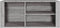 vidaXL - Schoenenkast - 100x35x45 - cm - bewerkt - hout - grijs - sonoma