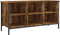 vidaXL - Schoenenkast - 100x35x50 - cm - bewerkt - hout - gerookt - eikenkleurig