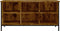 vidaXL - Schoenenkast - 100x35x50 - cm - bewerkt - hout - gerookt - eikenkleurig