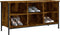 vidaXL - Schoenenkast - 100x35x50 - cm - bewerkt - hout - gerookt - eikenkleurig