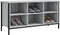 vidaXL - Schoenenkast - 100x35x50 - cm - bewerkt - hout - grijs - sonoma - eikenkleur
