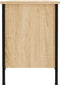 vidaXL - Schoenenkast - 100x35x50 - cm - bewerkt - hout - sonoma - eikenkleurig