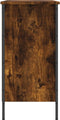 vidaXL - Schoenenkast - 100x35x70 - cm - bewerkt - hout - gerookt - eikenkleurig