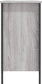 vidaXL - Schoenenkast - 100x35x70 - cm - bewerkt - hout - grijs - sonoma - eikenkleur