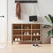 vidaXL - Schoenenkast - 100x35x70 - cm - bewerkt - hout - sonoma - eikenkleurig