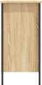 vidaXL - Schoenenkast - 100x35x70 - cm - bewerkt - hout - sonoma - eikenkleurig