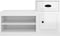 vidaXL - Schoenenkast - 100x42x60 - cm - bewerkt - hout - hoogglans - wit