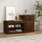 vidaXL - Schoenenkast - 100x42x60 - cm - bewerkt - hout - sonoma - eikenkleurig