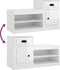vidaXL - Schoenenkast - 100x42x60 - cm - bewerkt - hout - sonoma - eikenkleurig