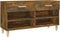 vidaXL - Schoenenkast - 102x35x55 - cm - bewerkt - hout - betongrijs