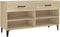 vidaXL - Schoenenkast - 102x35x55 - cm - bewerkt - hout - sonoma - eikenkleurig