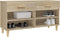 vidaXL - Schoenenkast - 102x35x55 - cm - bewerkt - hout - sonoma - eikenkleurig