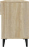 vidaXL - Schoenenkast - 102x35x55 - cm - bewerkt - hout - sonoma - eikenkleurig