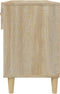 vidaXL - Schoenenkast - 102x35x55 - cm - bewerkt - hout - sonoma - eikenkleurig
