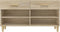 vidaXL - Schoenenkast - 102x35x55 - cm - bewerkt - hout - sonoma - eikenkleurig