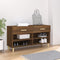 vidaXL - Schoenenkast - 102x35x55 - cm - bewerkt - hout - wit