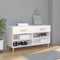 vidaXL - Schoenenkast - 102x35x55 - cm - bewerkt - hout - wit