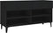 vidaXL - Schoenenkast - 102x35x55 - cm - bewerkt - hout - zwart