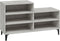 vidaXL - Schoenenkast - 102x36x60 - cm - bewerkt - hout - betongrijs