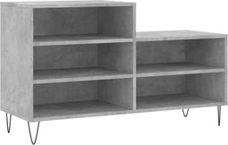 vidaXL-Schoenenkast-102x36x60-cm-bewerkt-hout-betongrijs