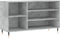 vidaXL - Schoenenkast - 102x36x60 - cm - bewerkt - hout - betongrijs