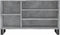 vidaXL - Schoenenkast - 102x36x60 - cm - bewerkt - hout - betongrijs