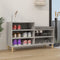 vidaXL - Schoenenkast - 102x36x60 - cm - bewerkt - hout - betongrijs