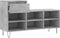 vidaXL - Schoenenkast - 102x36x60 - cm - bewerkt - hout - betongrijs