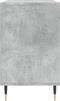 vidaXL - Schoenenkast - 102x36x60 - cm - bewerkt - hout - betongrijs