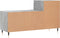 vidaXL - Schoenenkast - 102x36x60 - cm - bewerkt - hout - betongrijs