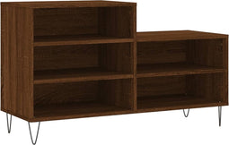 vidaXL-Schoenenkast-102x36x60-cm-bewerkt-hout-bruin-eikenkleur