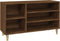vidaXL - Schoenenkast - 102x36x60 - cm - bewerkt - hout - bruin - eikenkleur