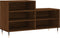 vidaXL - Schoenenkast - 102x36x60 - cm - bewerkt - hout - bruin - eikenkleur