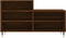 vidaXL - Schoenenkast - 102x36x60 - cm - bewerkt - hout - bruin - eikenkleur