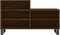 vidaXL - Schoenenkast - 102x36x60 - cm - bewerkt - hout - bruin - eikenkleur