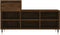 vidaXL - Schoenenkast - 102x36x60 - cm - bewerkt - hout - bruin - eikenkleur