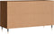 vidaXL - Schoenenkast - 102x36x60 - cm - bewerkt - hout - bruin - eikenkleur