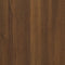 vidaXL - Schoenenkast - 102x36x60 - cm - bewerkt - hout - bruin - eikenkleur