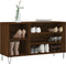 vidaXL - Schoenenkast - 102x36x60 - cm - bewerkt - hout - bruin - eikenkleur