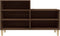vidaXL - Schoenenkast - 102x36x60 - cm - bewerkt - hout - bruin - eikenkleur