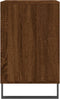 vidaXL - Schoenenkast - 102x36x60 - cm - bewerkt - hout - bruin - eikenkleur