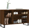 vidaXL - Schoenenkast - 102x36x60 - cm - bewerkt - hout - bruin - eikenkleur