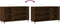 vidaXL - Schoenenkast - 102x36x60 - cm - bewerkt - hout - bruin - eikenkleur